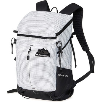Рюкзак NATUREHIKE CNK2300BB017 HELIUM 25 л белый с черным