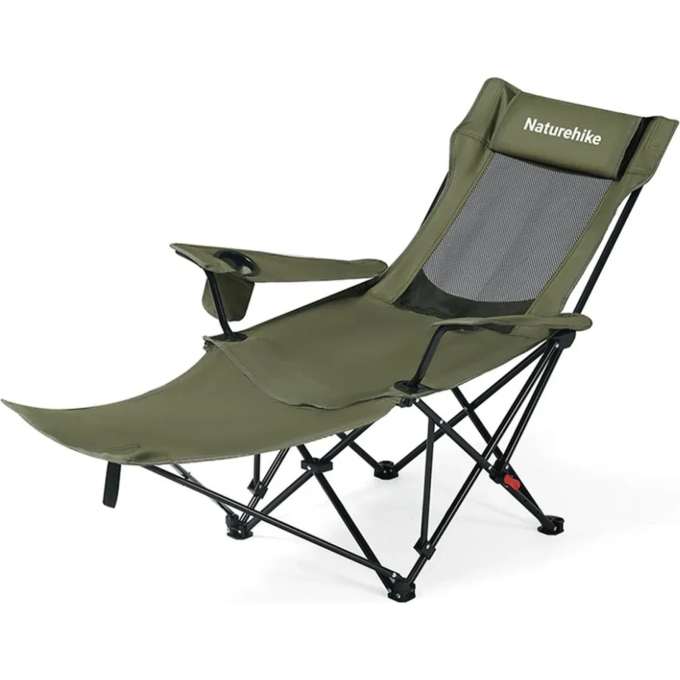 Стул NATUREHIKE CNK2550JJ023 NIGHTFALL T05 складной зеленый 6977465865588